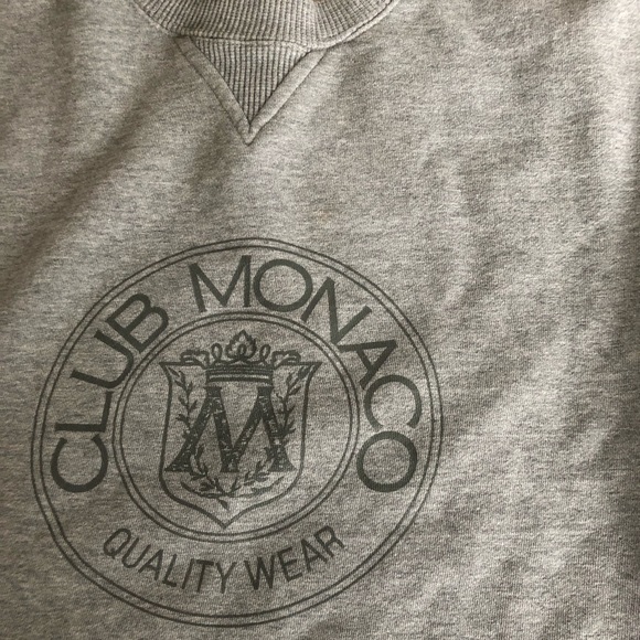 SOLD!Club Monaco Sweatshirt - Picture 3 of 3